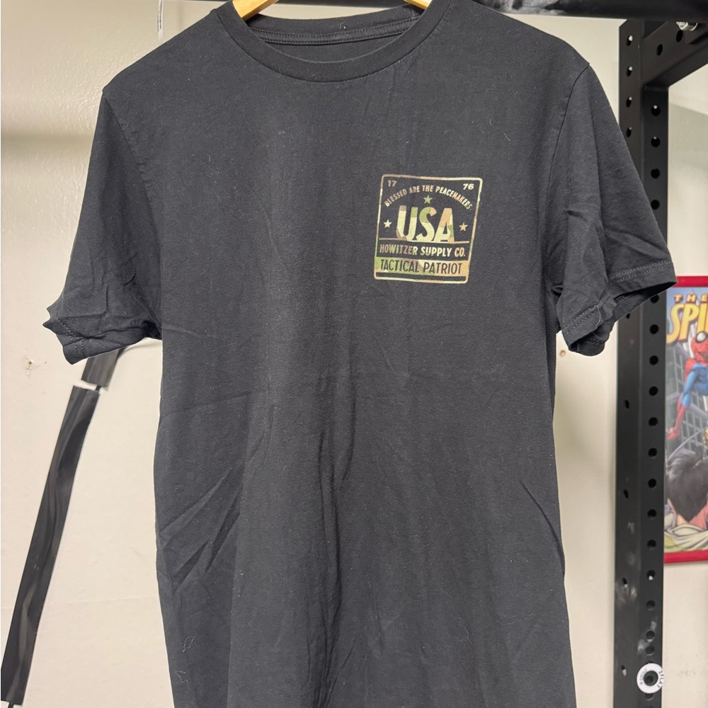 Tactical Patriot Black T-Shirt